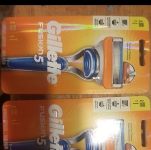 Lot of 2 Gillette Fusion 5 lot of 2